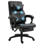 Масажен стол Vinsetto Executive, стол с функция за масаж