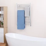 Радиатор за баня HOMCOM, нагревател за кърпи, 60см x 80см - Image 2