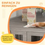 PawHut къща за кучета, ъглова, възглавница, 104x55x63см - Image 4