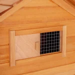 PawHut Дървен кокошарник, преносима, за домашни птици - Image 5