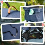 Количка за кучета PawHut 2 в 1, 77,5 x 51 x 99,5 см - Image 6