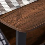 Холна маса HOMCOM, с рафтове 100L x 60W x 46H cm - Image 6