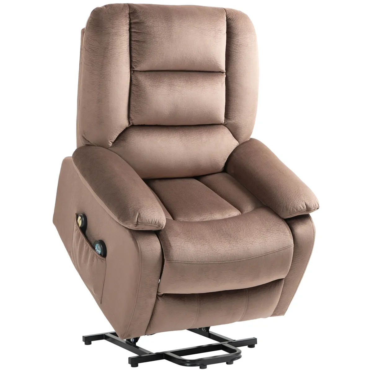 HOMCOM Повдигащ се стол с функция за масаж, 90x93x110 см - Image 2