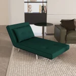 HOMCOM Кресло с облегалка и функция за лягане - Image 8