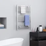 Радиатор за баня HOMCOM, нагревател за кърпи, 60см x 80см - Image 10