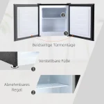 Мини фризер HOMCOM, 35L, -14 до -24 ℃ - Image 9