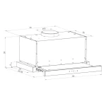 Klarstein Vinea вграден абсорбатор - Image 8