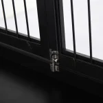 PawHut Къща за куче 58,5 см x 81 см x 66 см Врати, МДФ - Image 9