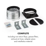 Абсорбатор Klarstein Mariana 60 изваждащ се - Image 8