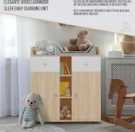 Маса за повиване Infantastic® - 2 чекмеджета и 5 отделения - Image 10