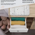 Маса за повиване Infantastic® - 2 чекмеджета и 5 отделения - Image 11