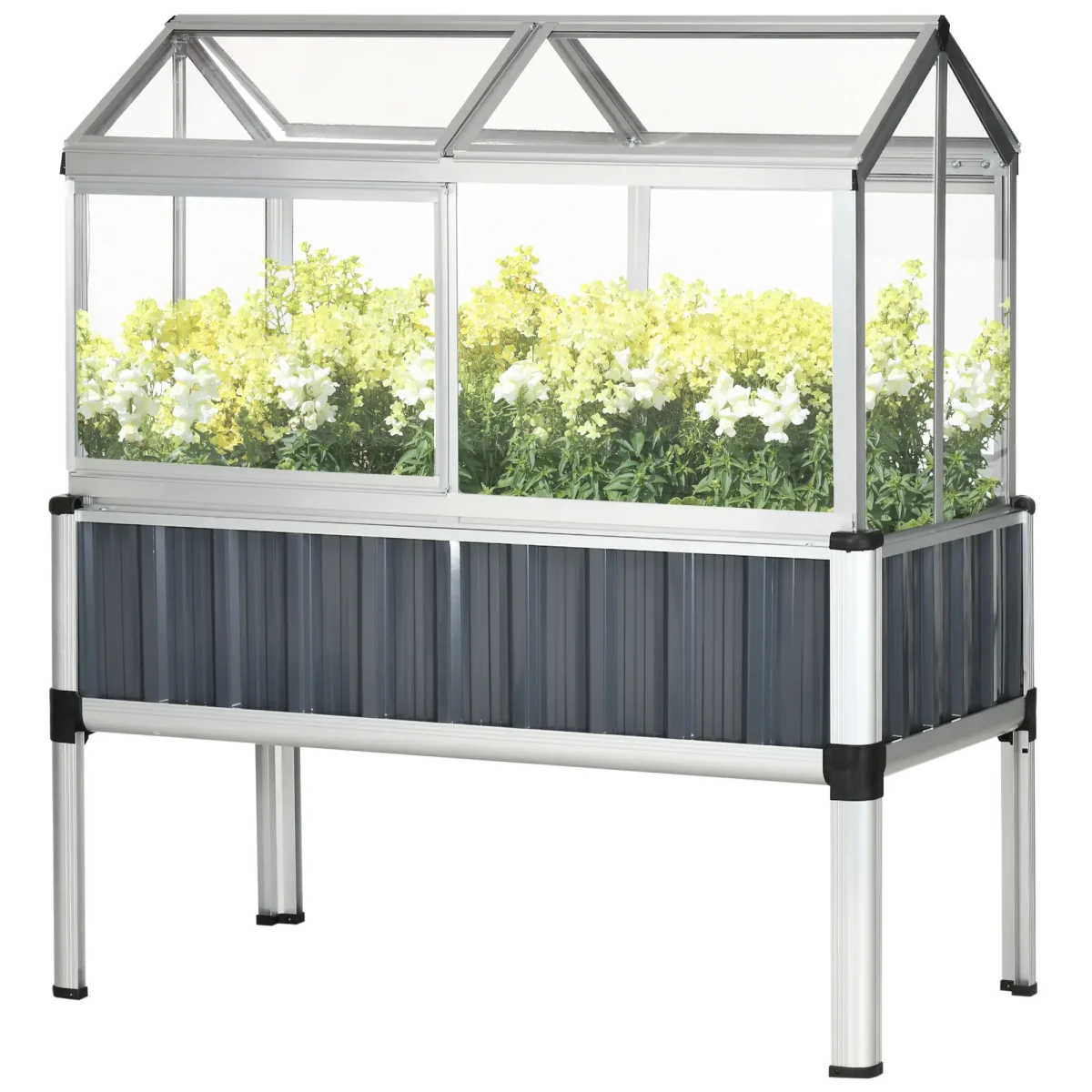 Оранжерия с прозорец 114 x 60 x 129 cm - Image 4
