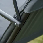 Outsunny 3-местна градинска люлка с подвижна възглавница - Image 12