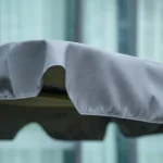 Outsunny 3-местна градинска люлка с подвижна възглавница - Image 11