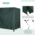 Outsunny 3-местно покривало за люлка, водоотблъскващо - Image 8