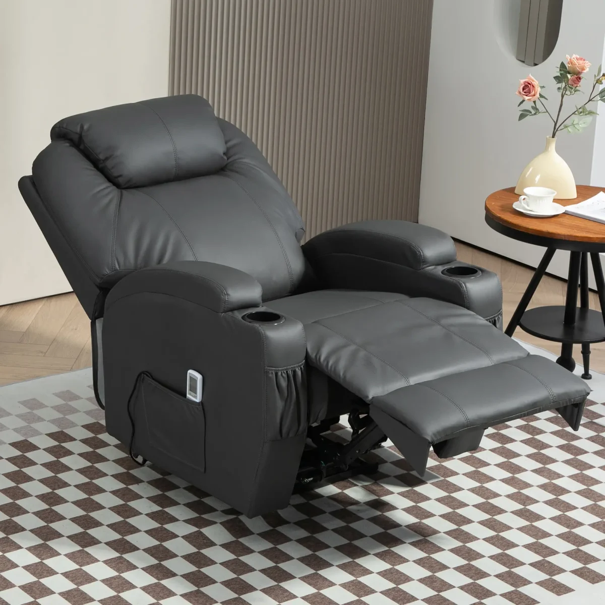 Масажен стол HOMCOM, електрически 8 вибрационни точки - Image 2