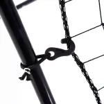 Бейзболна мрежа за отскок HOMCOM, метална рамка - Image 3