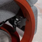 HOMCOM Фотьойл с разтегателна облегалка до 140 кг - Image 4