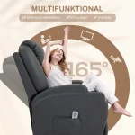 Масажен стол HOMCOM, електрически 8 вибрационни точки - Image 4