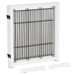 PawHut Дървена предпазна врата за кучета, 305 x 35,5 x 82 см - Image 6