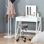 HOMCOM Салонен стол с колелца, с регулируема височина - Image 2