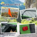 PawHut 2-в-1 количка за кучета, ремарке за велосипед - Image 3