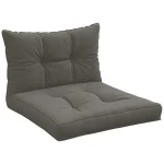 Комплект от 2 градински възглавници за седалки Outsunny