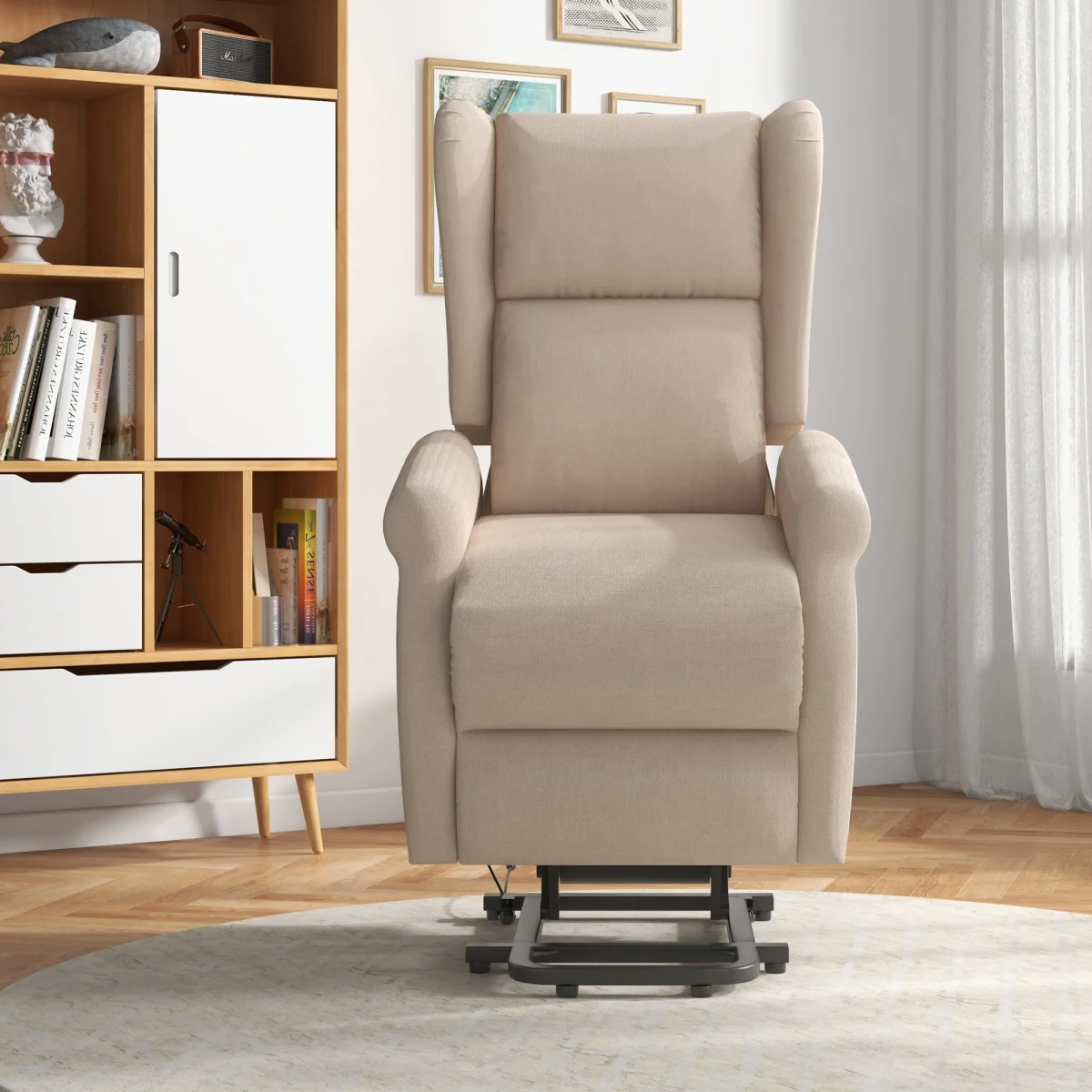 Електрически кресло с функция за изправяне HOMCOM, 200кг - Image 11