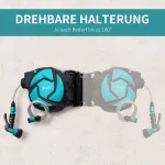 Макара за маркуч DURHAND с градински маркуч 10 м - Image 2