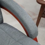 HOMCOM Фотьойл с разтегателна облегалка до 140 кг - Image 7