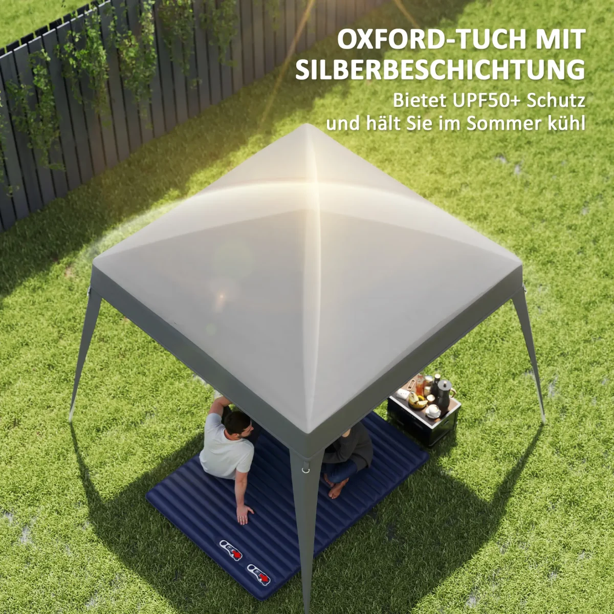 Резервно покривало за градинска шатра Outsunny 3x3м - Image 3
