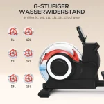 Воден гребен тренажор SPORTNOW, 6 нива на съпротивление - Image 6