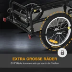 HOMCOM Велосипедно ремарке, товарно, до 40 кг - Image 5