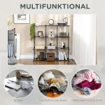 HOMCOM етажерка, кубичен рафт, 9 кубчета - Image 5