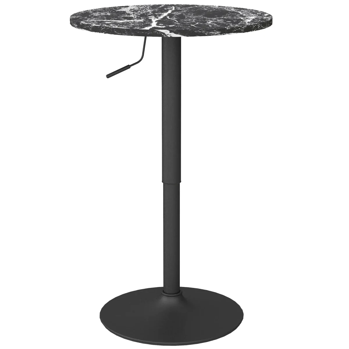 Бар маса HOMCOM за 2 души 60 x 60 x 68-93.5 см - Image 5