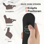 HOMCOM Фотьойл с функция за масаж - Image 5