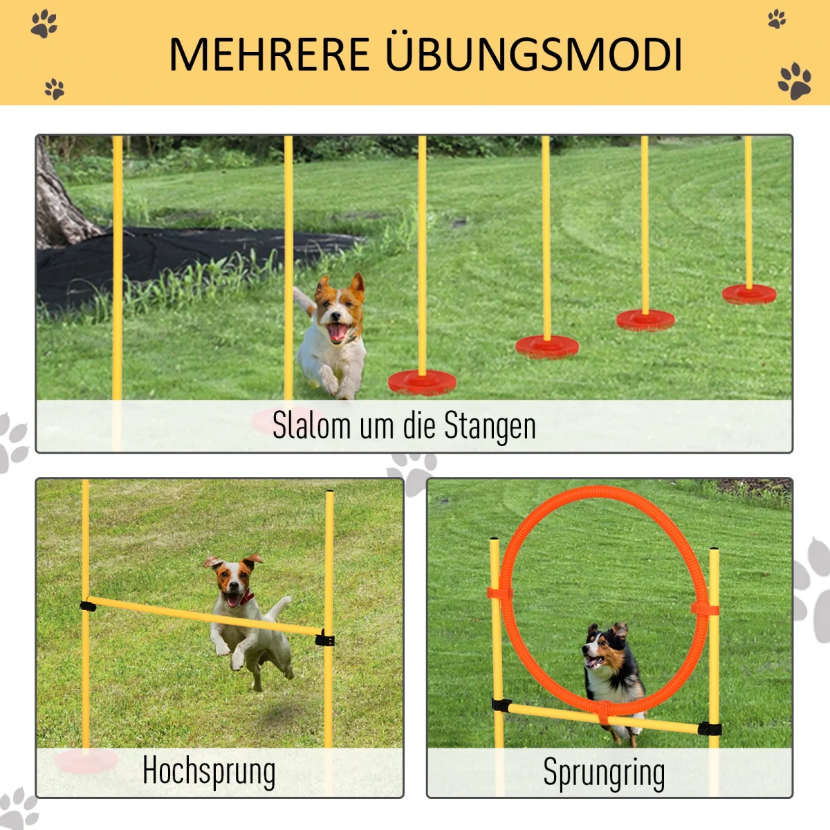 Комплект за обучение на кучета PawHut, Полиестер - Image 7