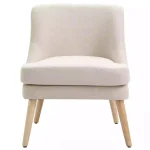 Фотьойл HOMCOM, подлакътник, с дървени крака - Image 5