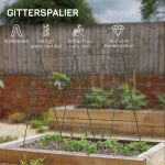 Слънчева пергола, с мрежа за растителна защита, 1,8x1x1,8м - Image 4