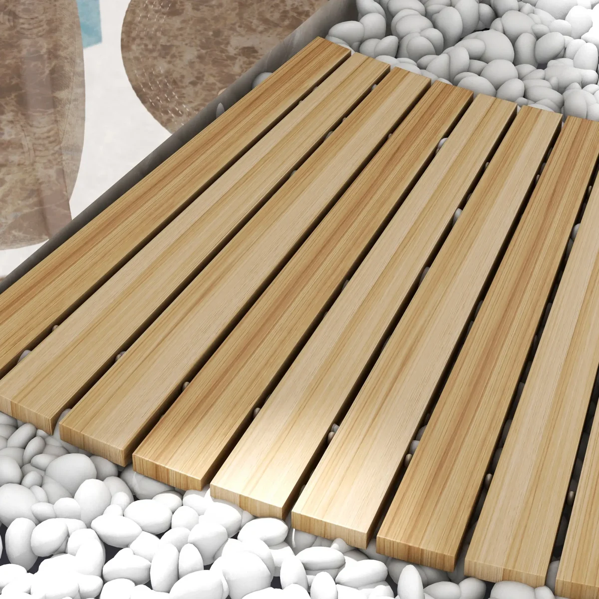 Градинско стъпало Outsunny, 120 x 47 x 1 см - Image 6
