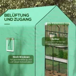 Покривало за оранжерия Outsunny, 140 x 213 x 190 см - Image 6