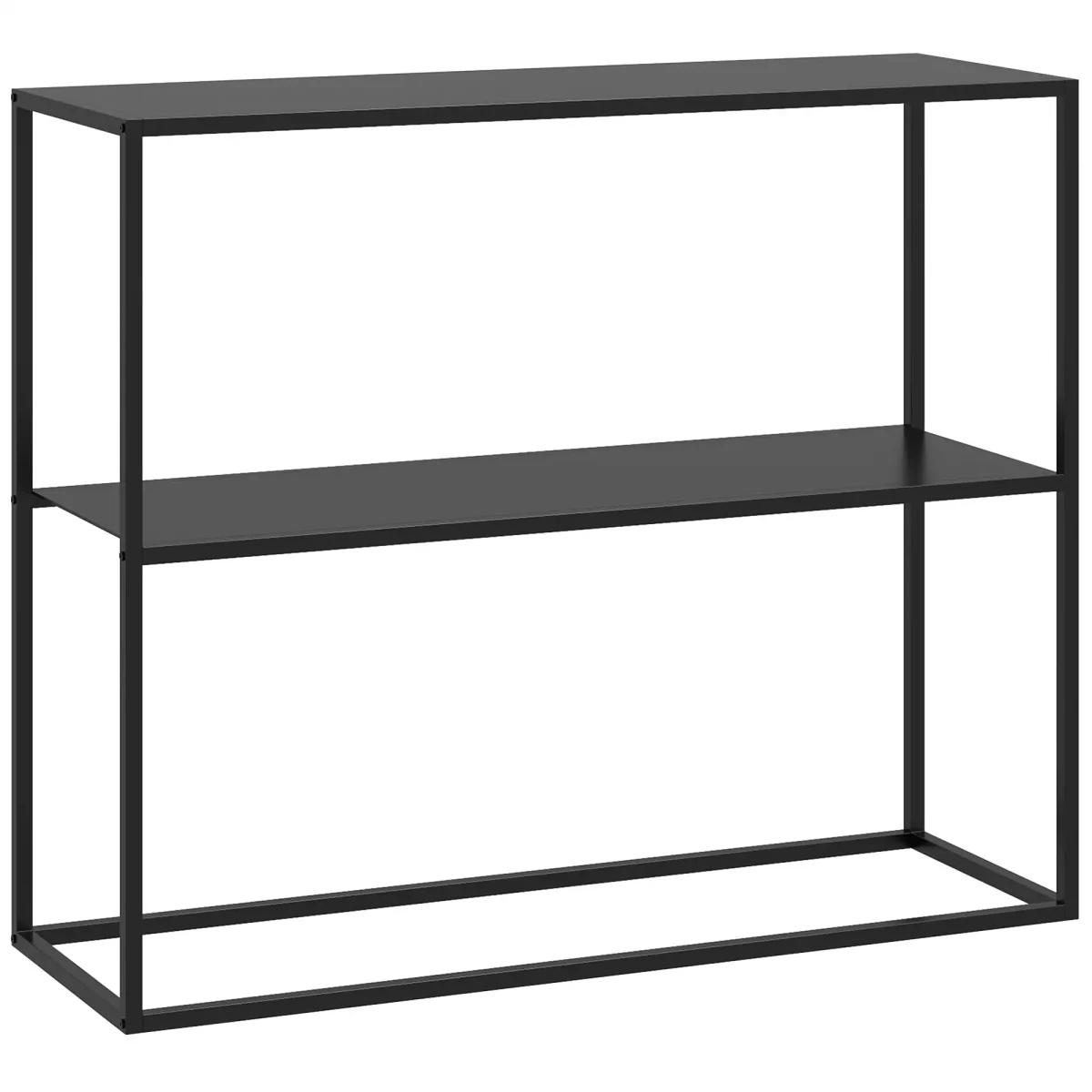 Конзолна маса HOMCOM, бюфет, 2 нива, 90 x 30 x 75 см - Image 1
