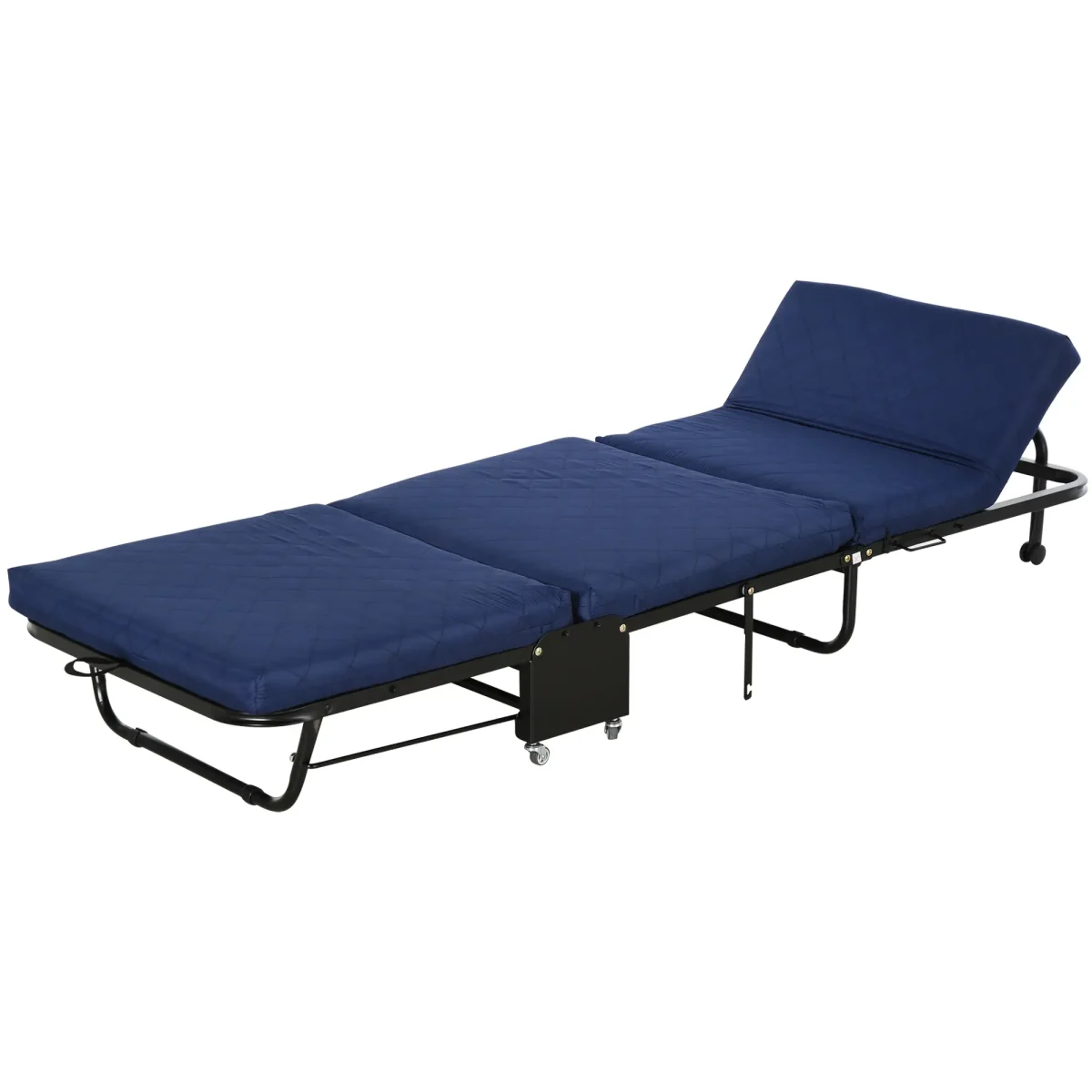 Сгъваемо легло HOMCOM 65x184 см товароносимост до 120 кг - Image 5