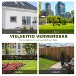 Градинска пейка Outsunny, 2-местна до 220 кг - Image 6