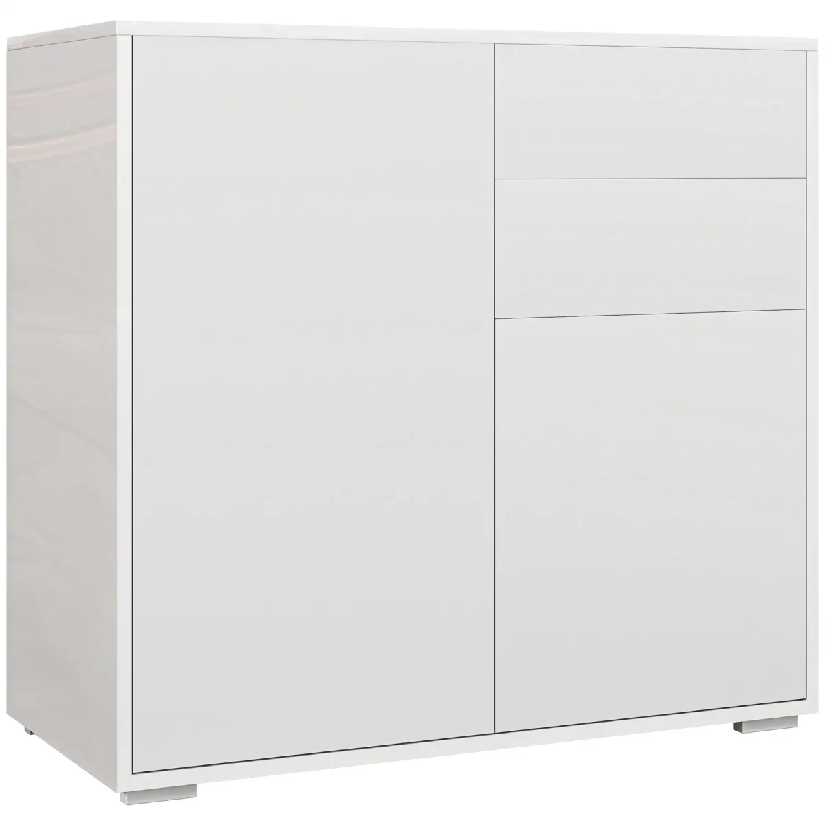 Скрин HOMCOM с 2 чекмеджета и 2 врати 79 x 36 x 74 см - Image 5