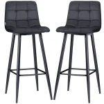 Комплект бар столове HOMCOM 42 см x 47 см x 105 см - Image 4