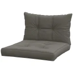 Комплект от 2 градински възглавници за седалки Outsunny - Image 5