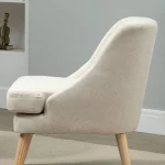 Фотьойл HOMCOM, подлакътник, с дървени крака - Image 8