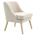 Фотьойл HOMCOM, подлакътник, с дървени крака - Image 10