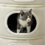 PawHut Котешка къщичка, 4 нива, с възглавница - Image 8